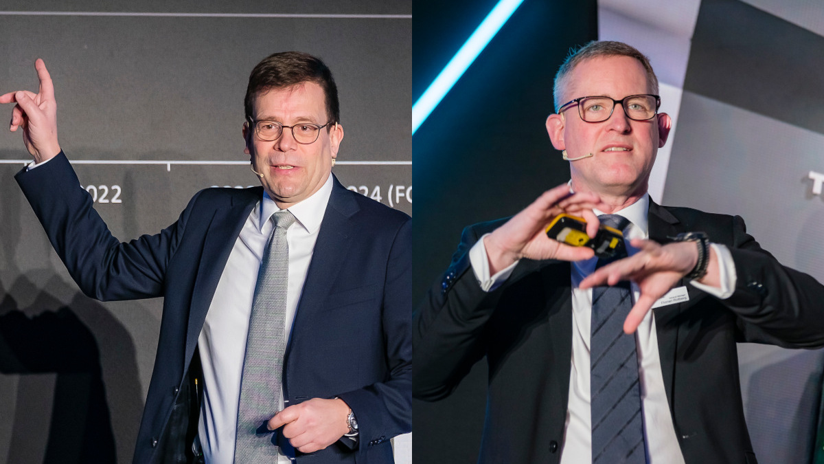 Stefan Schieker (left) and Florian Rotberg (right) will host the DSS ISE on February 5. (Image: invidis)