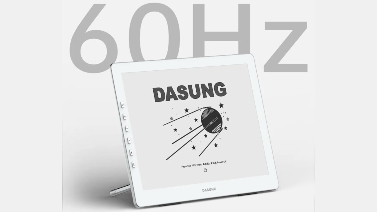 Dasung has built the first e-paper display with a refresh rate of 60 hertz. (Image: Dasung)