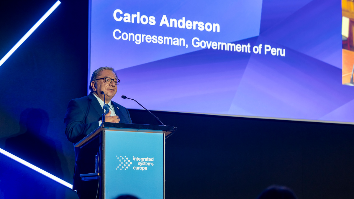 Carlos Anderson, Congressman from Peru, will return as a speaker at this year's ELAF. (Image: ISE)