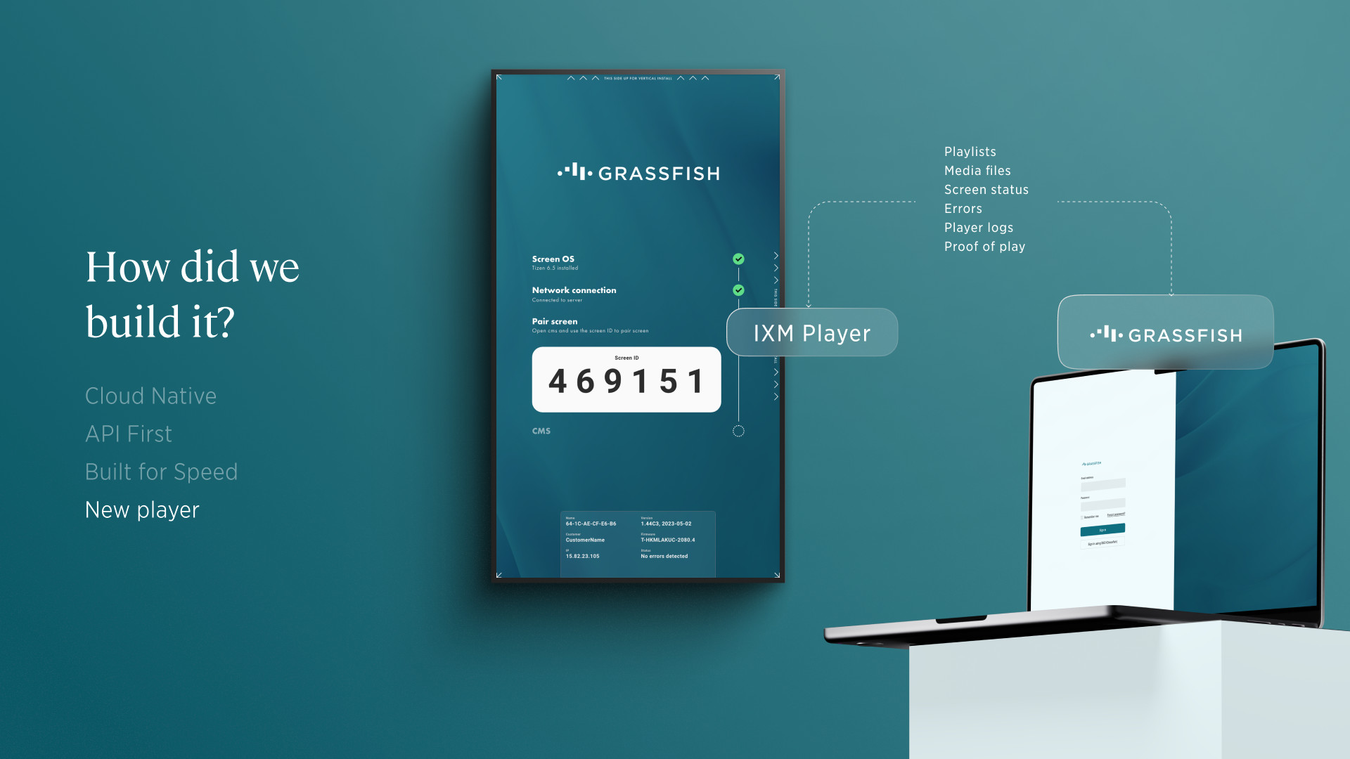 IXM Aqua: Grassfish Announces New Platform - IXM Aqua is the new in-store experience platform from Grassfish (Photo: Grassfish) IXM Aqua is the new in-store experience platform from Grassfish (Photo: Grassfish)