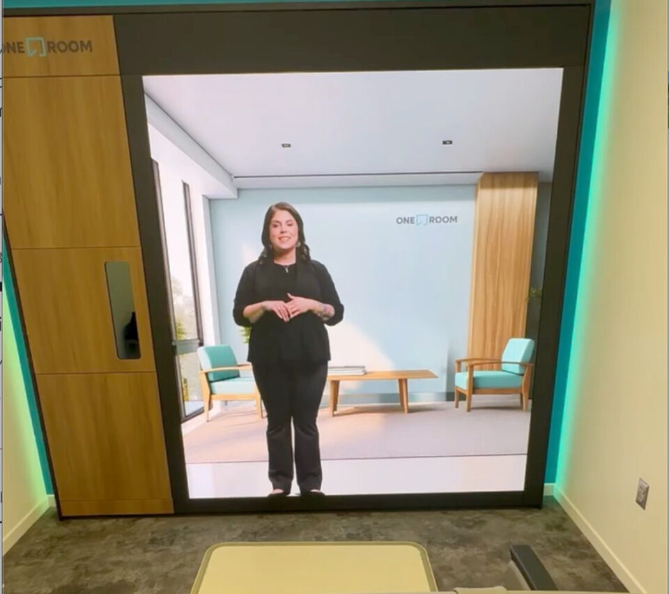 Oneroom Health Demo Experience at Titletown Tech (Image: OneRoom Health)