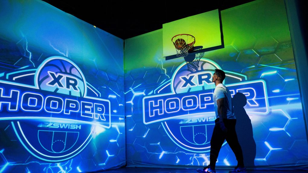 XR Hooper Debuts Immersive Basketball Gaming With BenQ Projection
