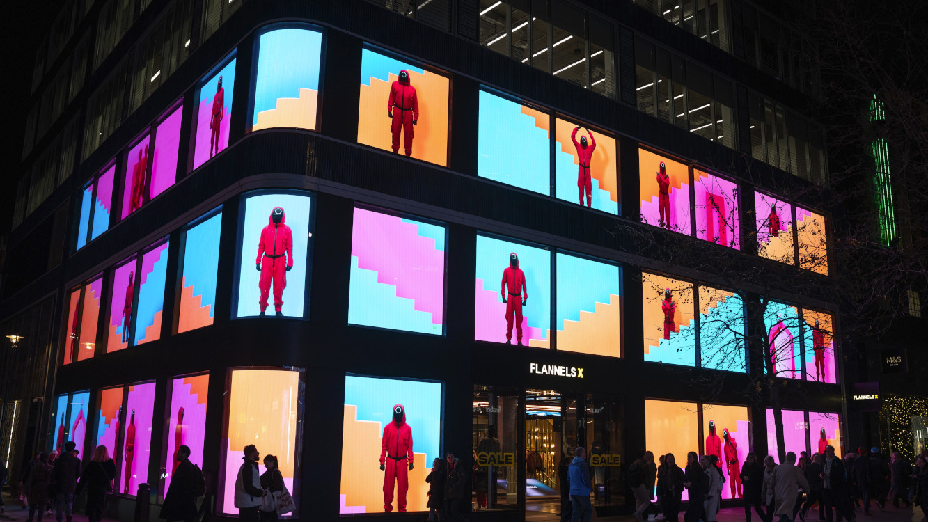 The Cube @ Flannels in London (Image: Backlite UK)