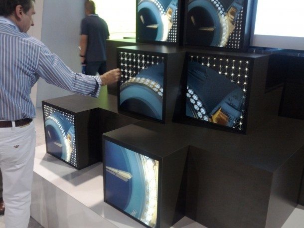 Samsung Turns On Curious New Square LCDs