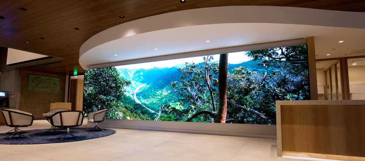 Projects: Bank Of Hawaii’s Main Branch Uses 33 Feet Of 3MM LED In Refreshed Lobby