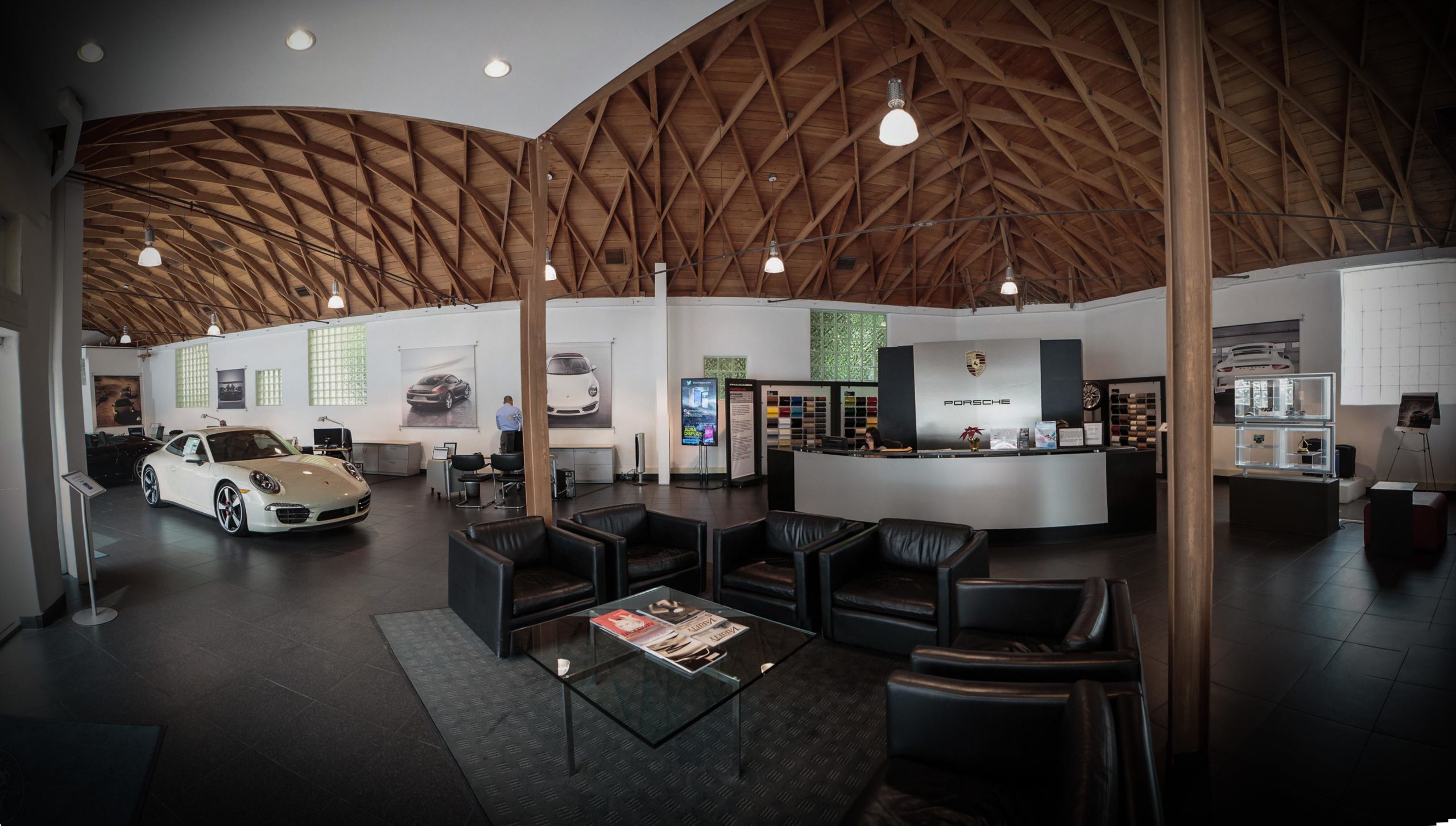 Projects: Beverly Hills Porsche Dealer Gets Social In Showroom