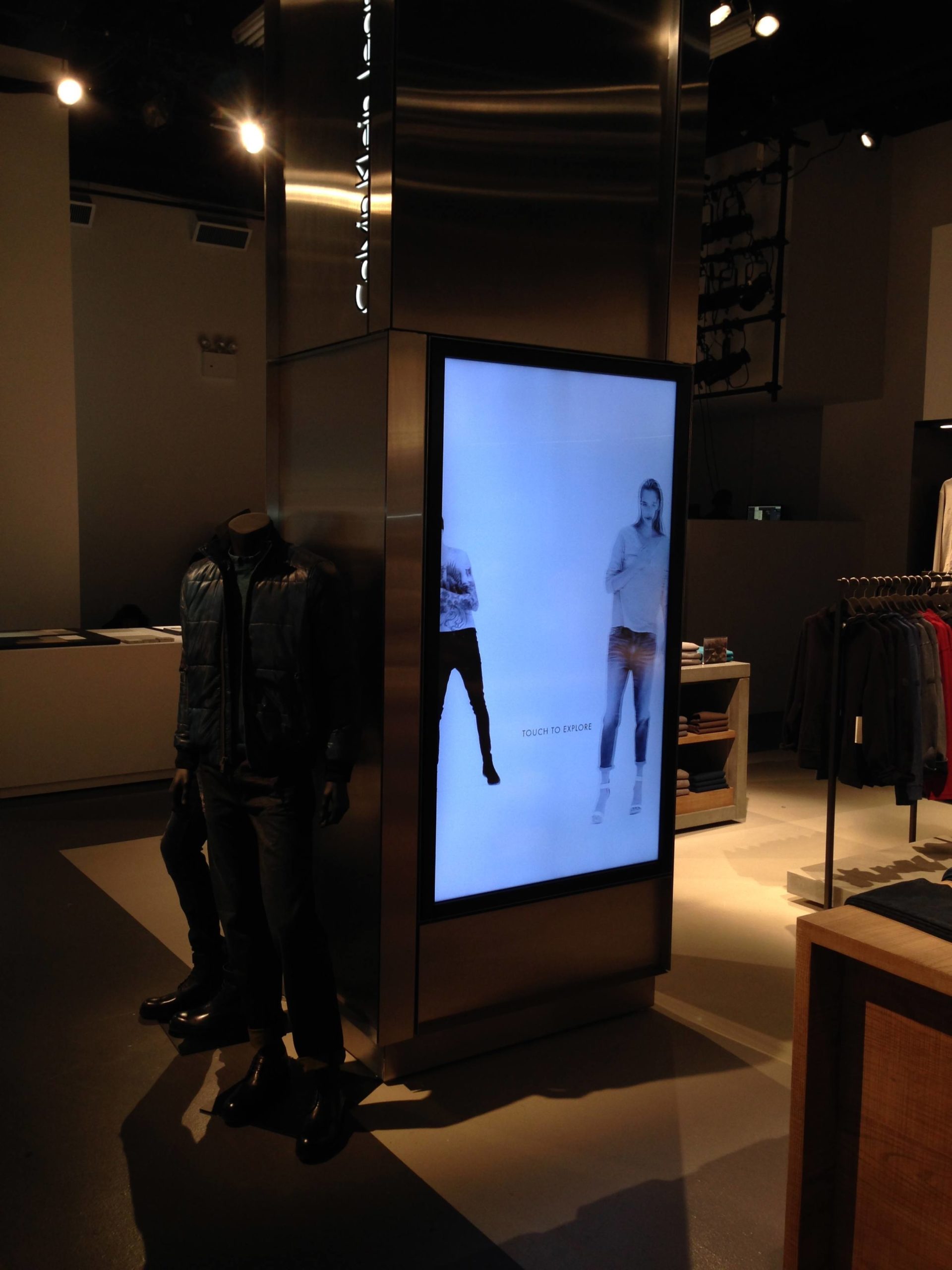 Projects: Calvin Klein Interactive Denim Shopping Assistant