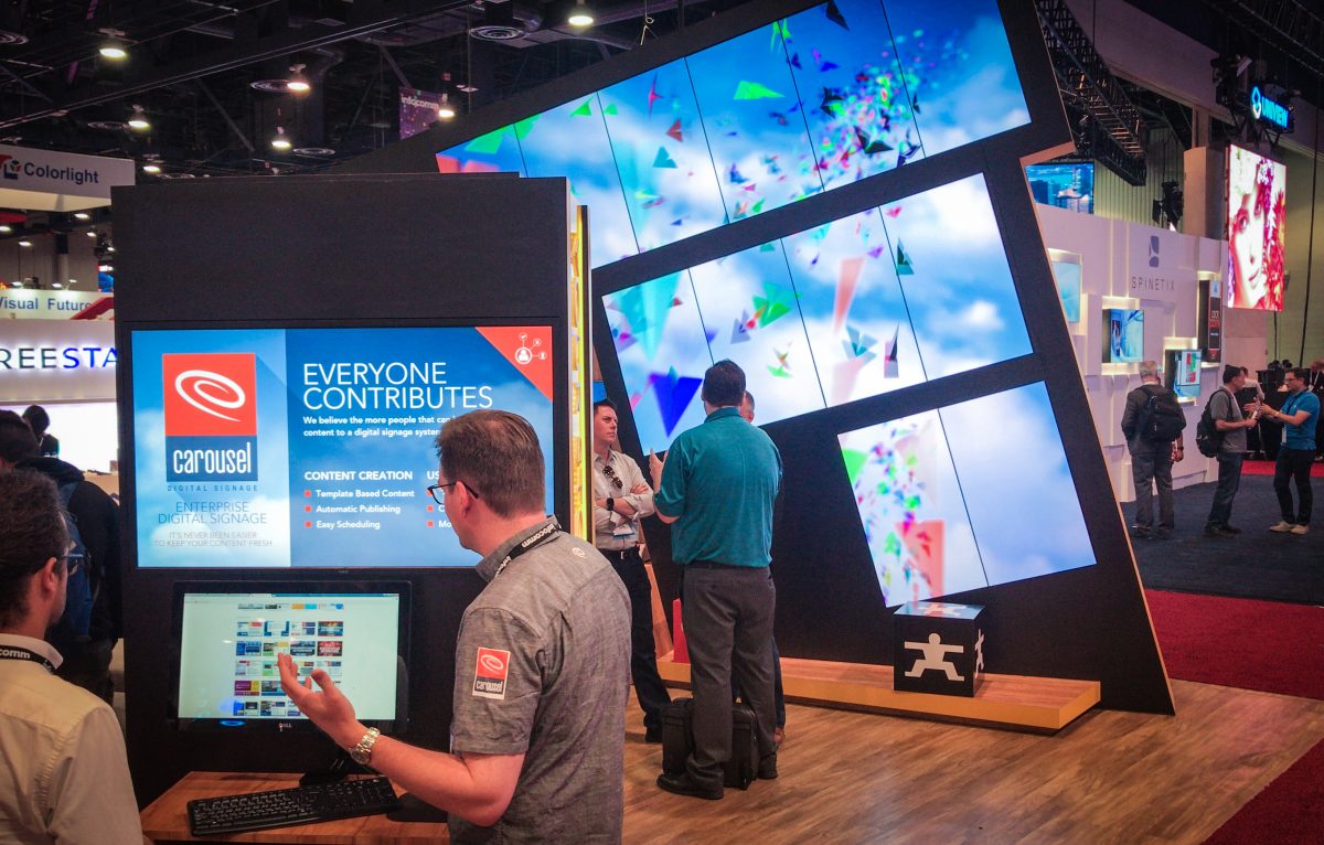 DSE 2019 Booth Preview: Carousel Digital Signage Debuts Carousel Cloud.