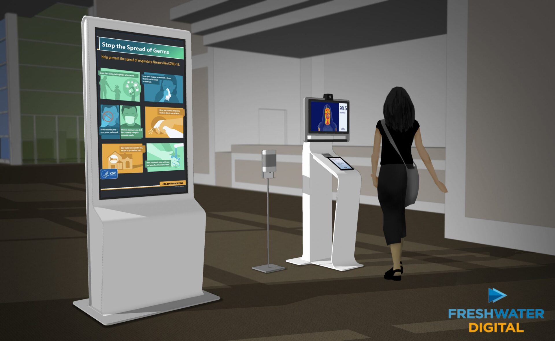 Freshwater Digital Launches Access Control, Screening Technologies