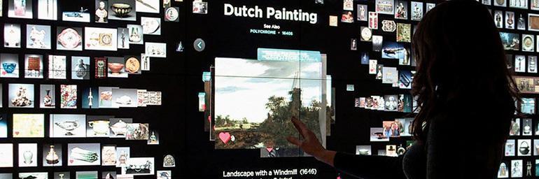 Projects: Cleveland Museum Of Art’s Terrific Interactive Wall