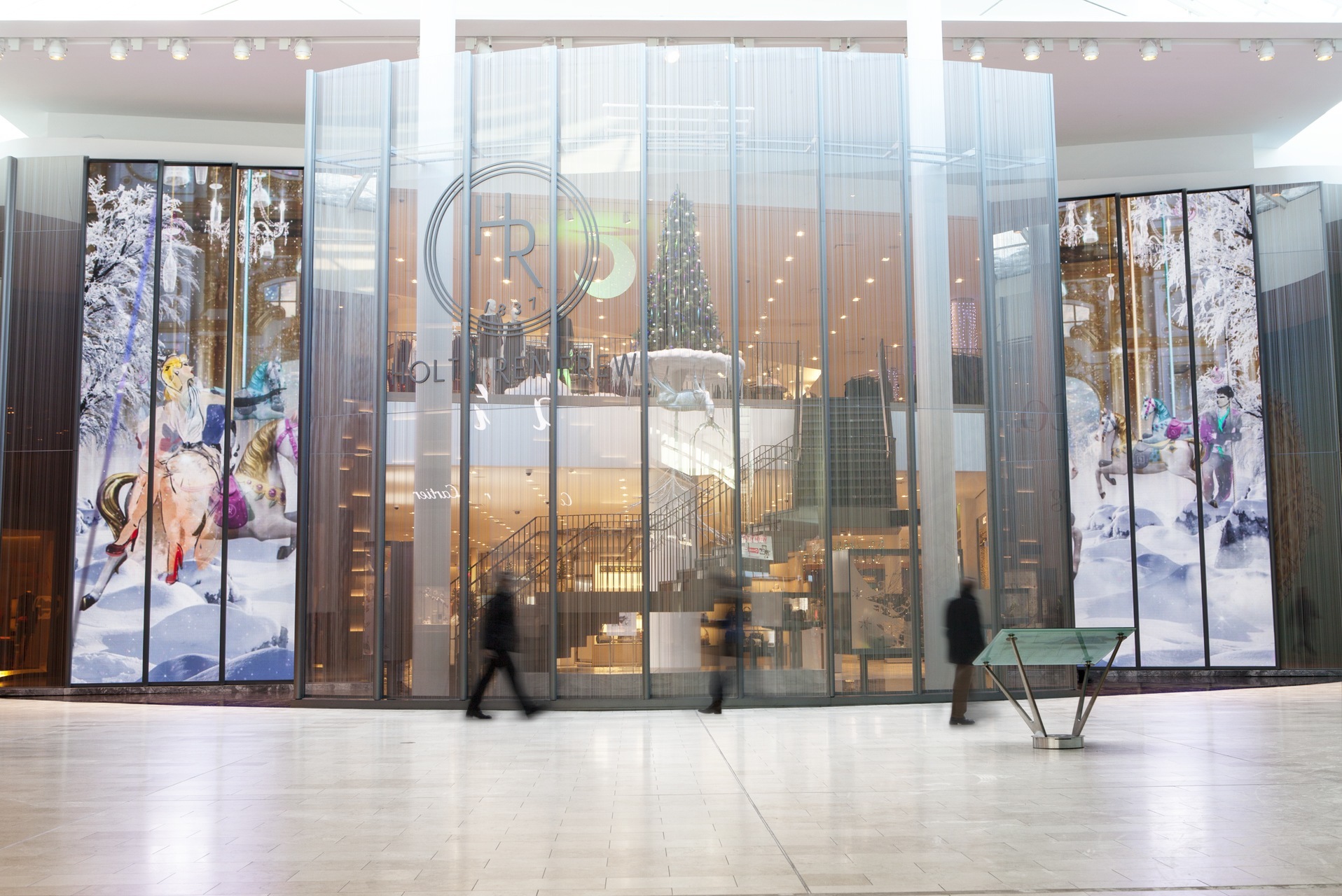 Projects: Northern Lights Welcome Holt Renfrew Shoppers