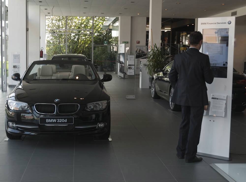 Project Profile: Interactive Totems In Italian BMW Showrooms