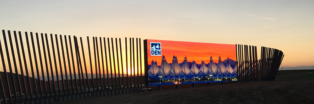 Denver’s 900 LED Light Pole Welcome Sign Switched Off For Fix, Less Than Two Years After Lighting Up