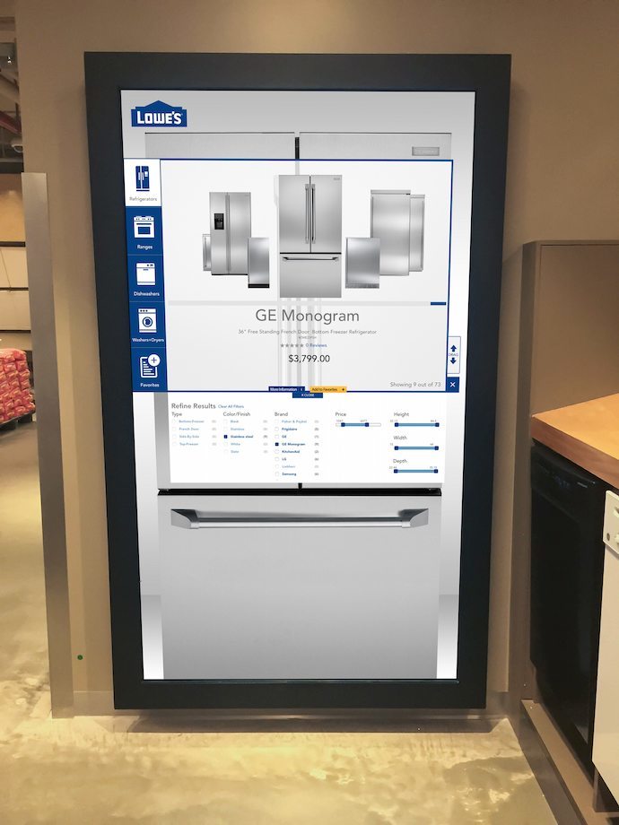 Projects: Lowe’s Goes Virtual To Squeeze More SKUs Into NYC Stores