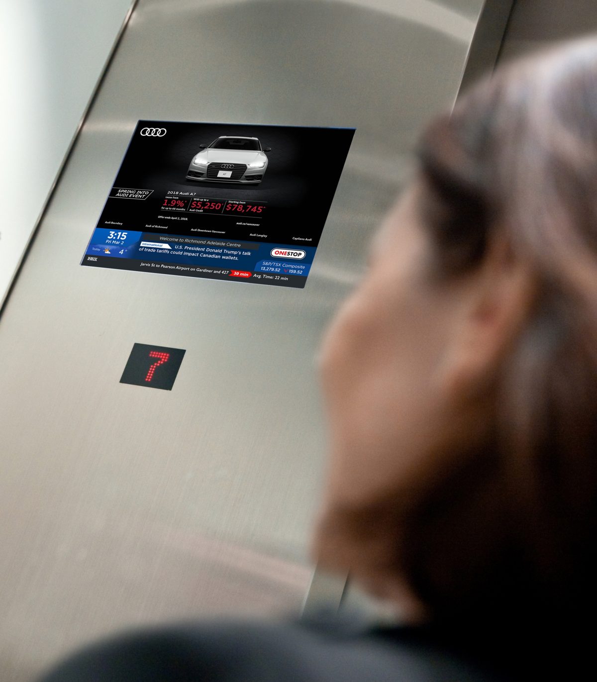 PATTISON Onestop Says It Has Surpassed Captivate As Largest Elevator Screen Network In Canada