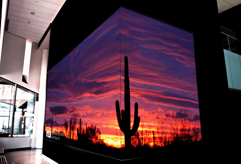 ASU’s New Law Center Adds Three Very Different Video Walls