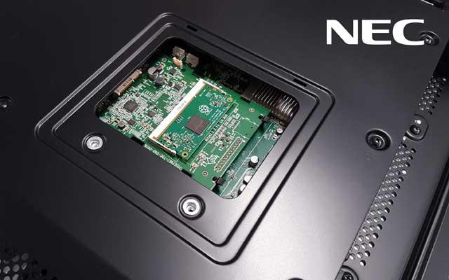 NEC Makes Its Displays Smart Using Raspberry Pi