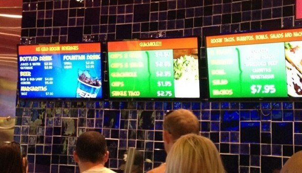 Sightings: Rockin’ Tacos Menu Boards