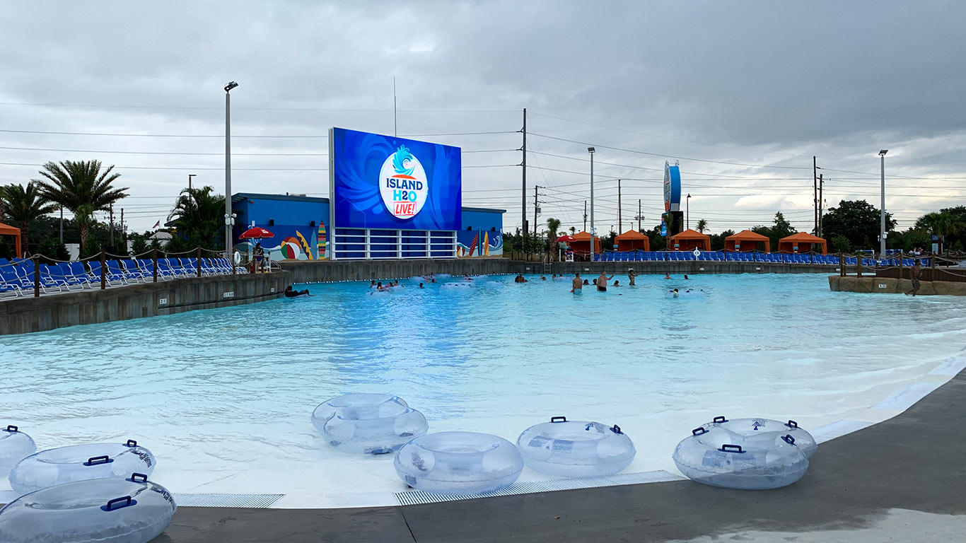 Wasting Away Past Margaritaville Resorts Many New LED Displays