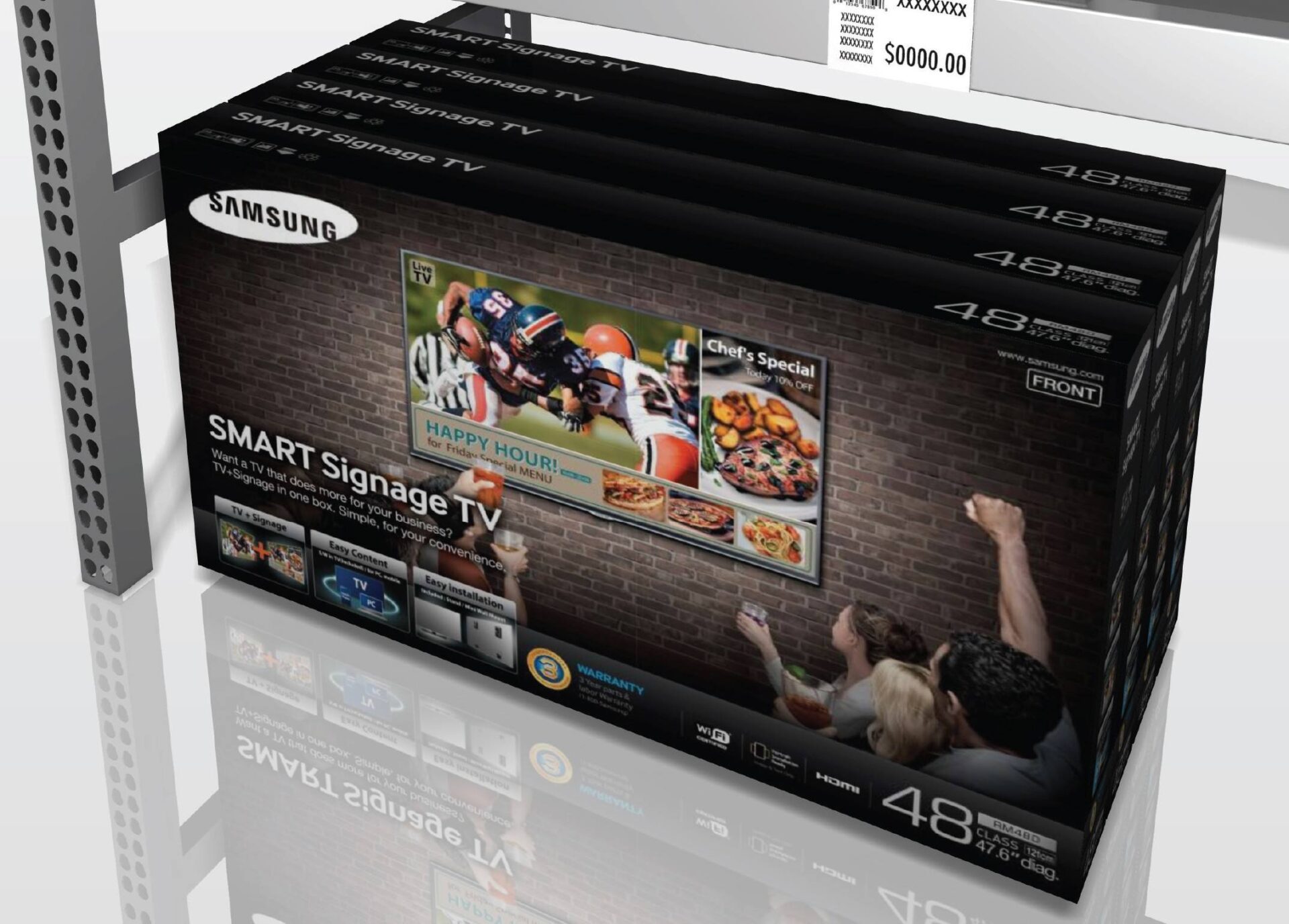 New Samsung Signage In A Box On Retail Shelves This Month
