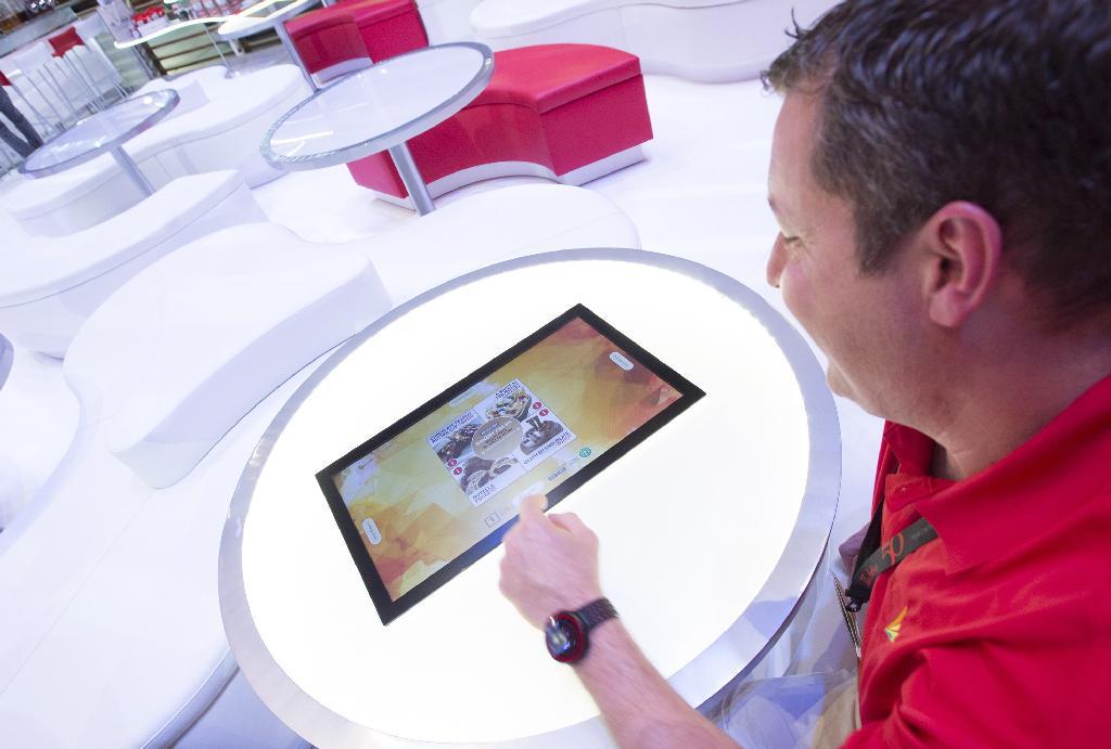 Projects: Tim Hortons Concept Store Includes Tabletop Interactive