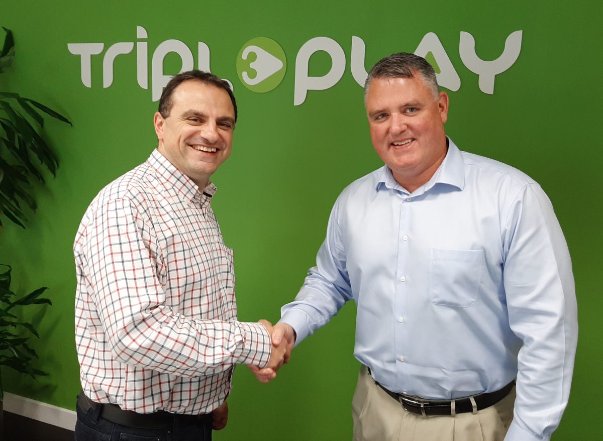Uniguest Acquires Tripleplay, On Heels of ONELAN Acquisition - Rickless (L) and Hiscox