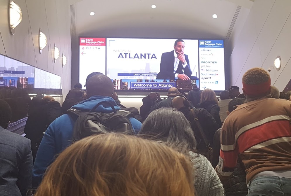 Projects: Big LED Greets Arriving Passengers At Atlanta Hartsfield
