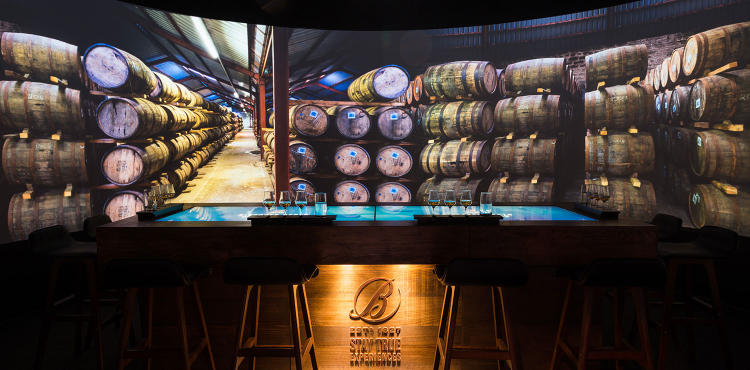 Ballantine’s Creates Immersive, Interactive Scotch Whisky Tasting Rooms