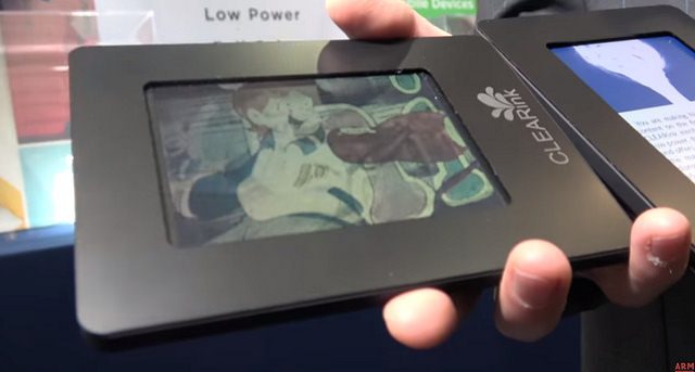 Video: CLEARInk Demos E-Paper With Color, Full-Motion Video
