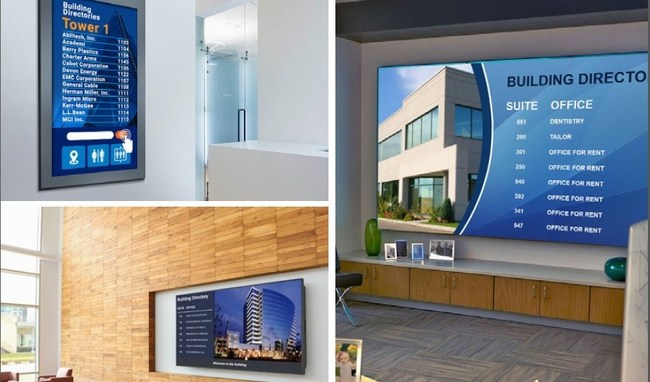 Mvix Launches Digital Directories As A Service Solution For Building Operators - Digital building directory examples