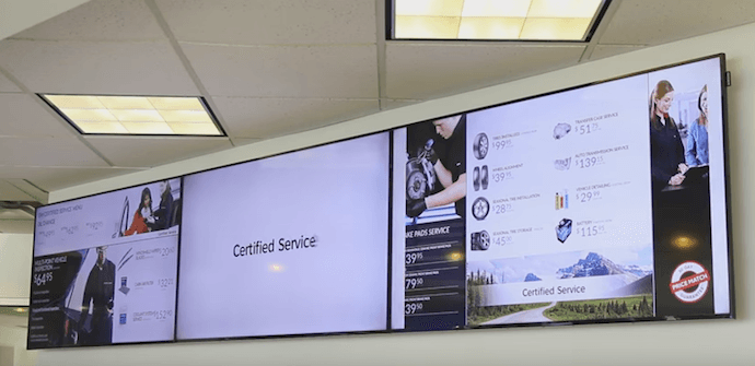 Projects: GM Canada Rolling Out Screens Across Auto Dealership Network