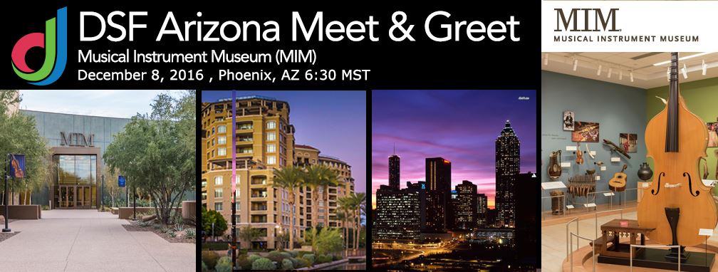 DSF Plans Dec. 8 Mixer For Phoenix, At Musical Instrument Museum