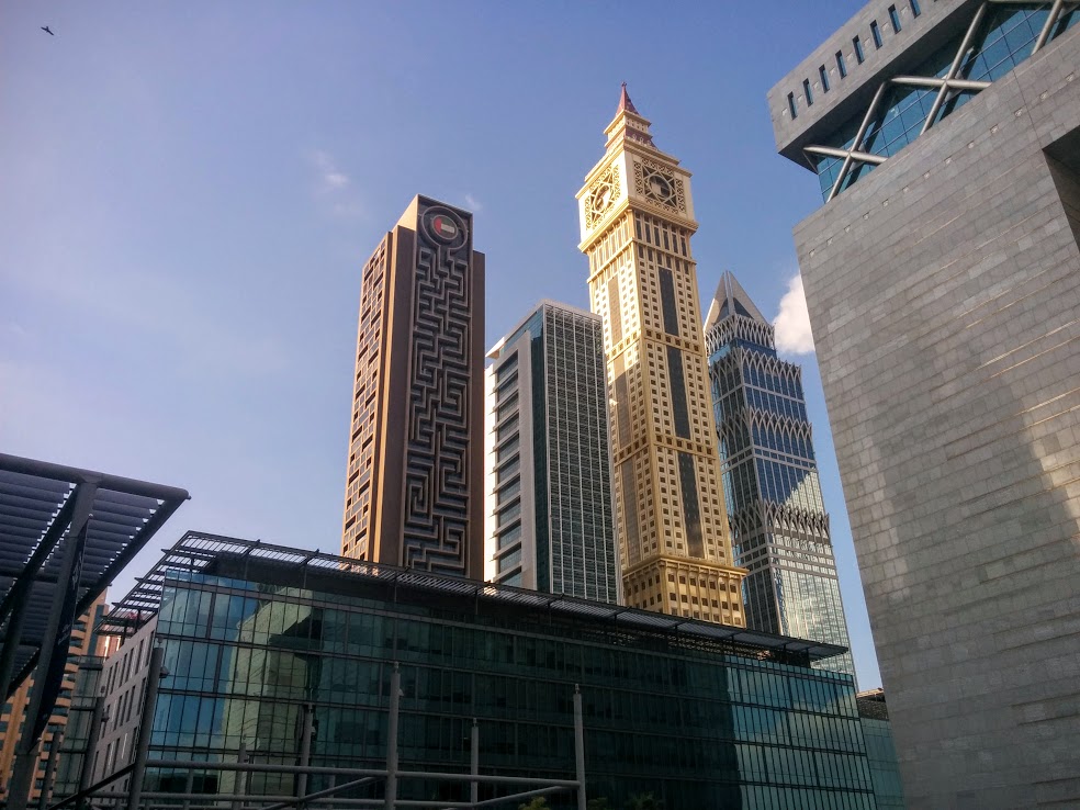 Dubai Office Block Borrows From Sports World For Displays