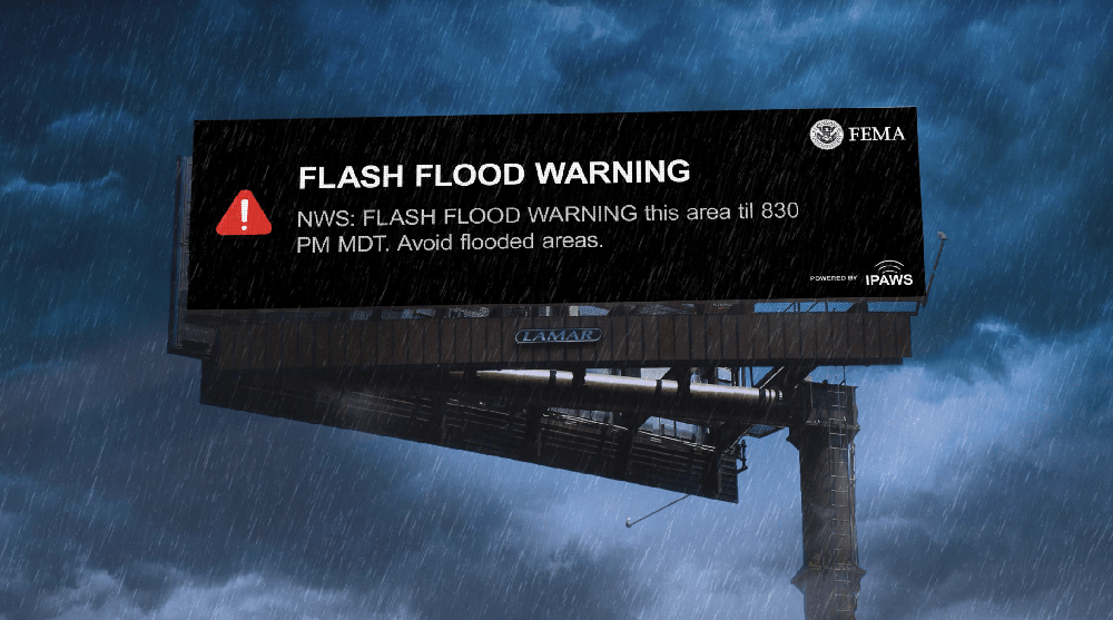 Lamar, FEMA Partner On Public Alerts, Warnings For 1,000s Of Digital Billboards Across U.S.