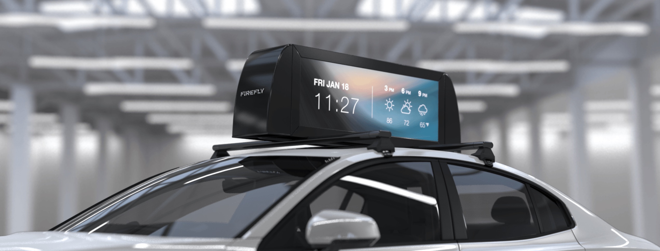 Digital OOH Start-Up That Puts Screens On Uber Cars Adds $30M Series A Raise