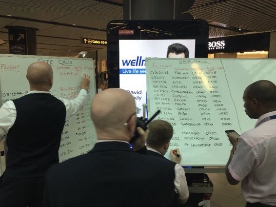 Gatwick’s Cloud-Based FIDS Screen Set-Up Touted As Resilient, But, Ummm, Welll …