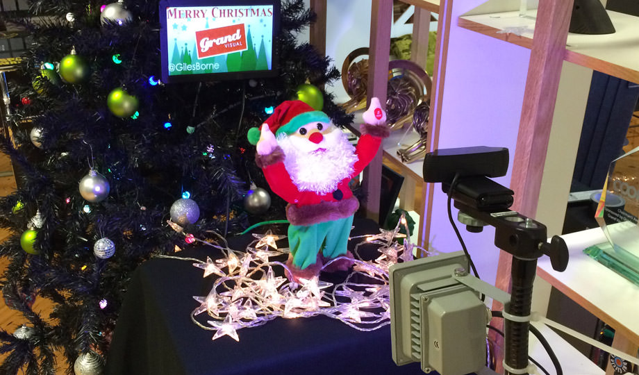 Make Grand Visual’s Twitter-Powered Santa Dance