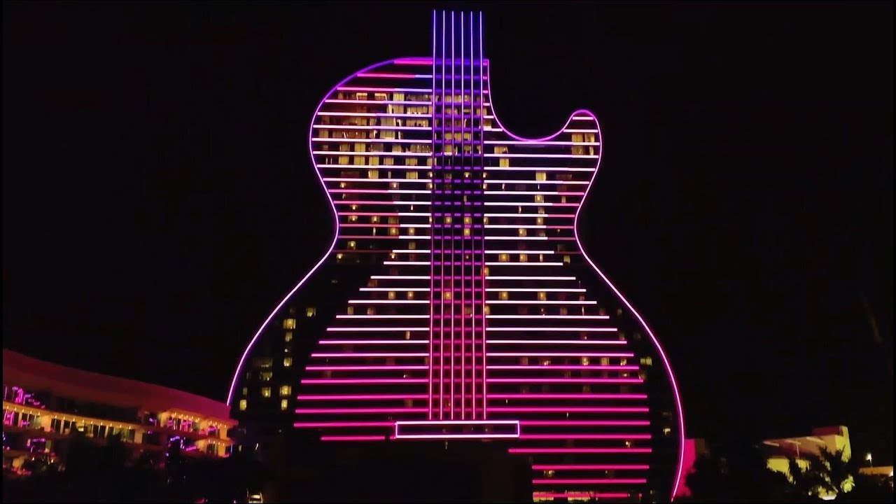30,000 Feet Of Programmable LEDs Drive New Guitar Hotel’s Media Facade