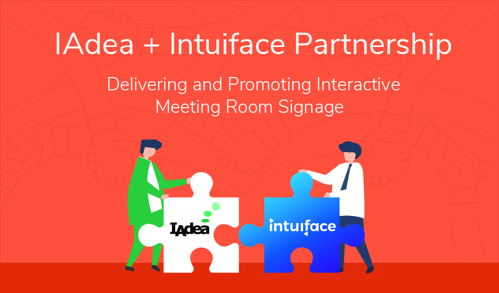 Intuiface, IAdea Partner On Non-Proprietary Meeting Room Signage Solution IAdea-Intuiface