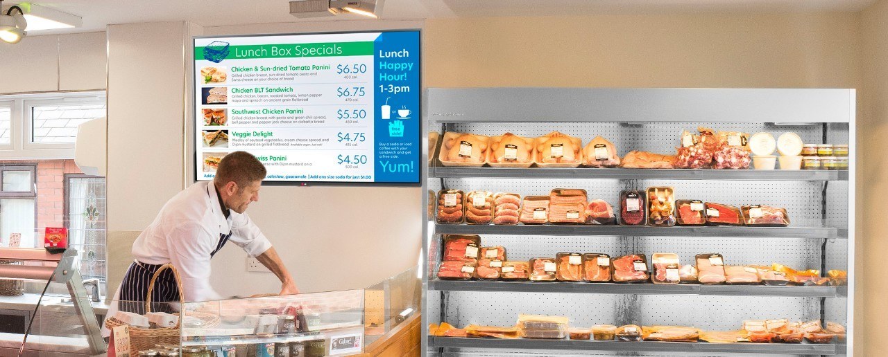 Lexmark Enters Crowded QSR Digital Menu Board Business