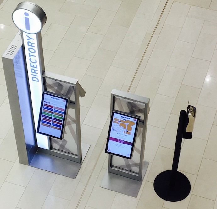 Projects: Mall Of America Adds Slim Digital Wayfinders