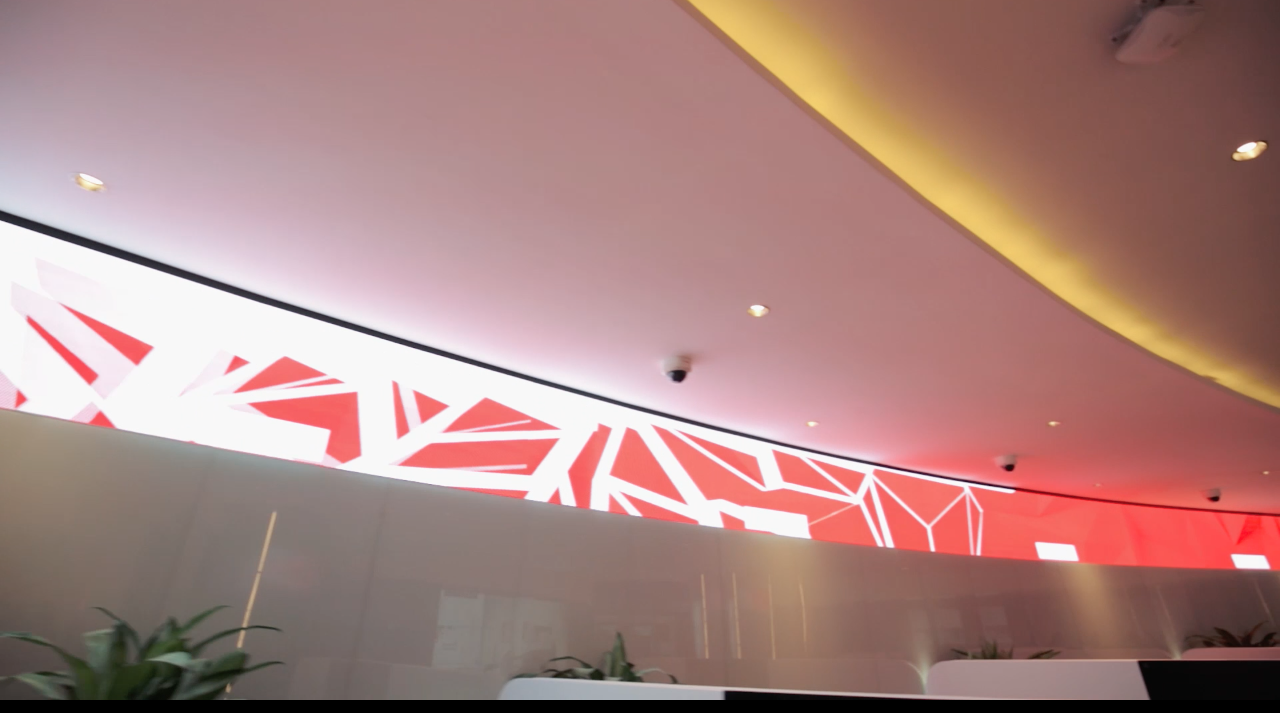 Projects: Saudi British Bank Adds 60+ Screens In Riyadh Banking Center