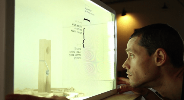 Transparent LCDs Go Interactive In Clever Test Project