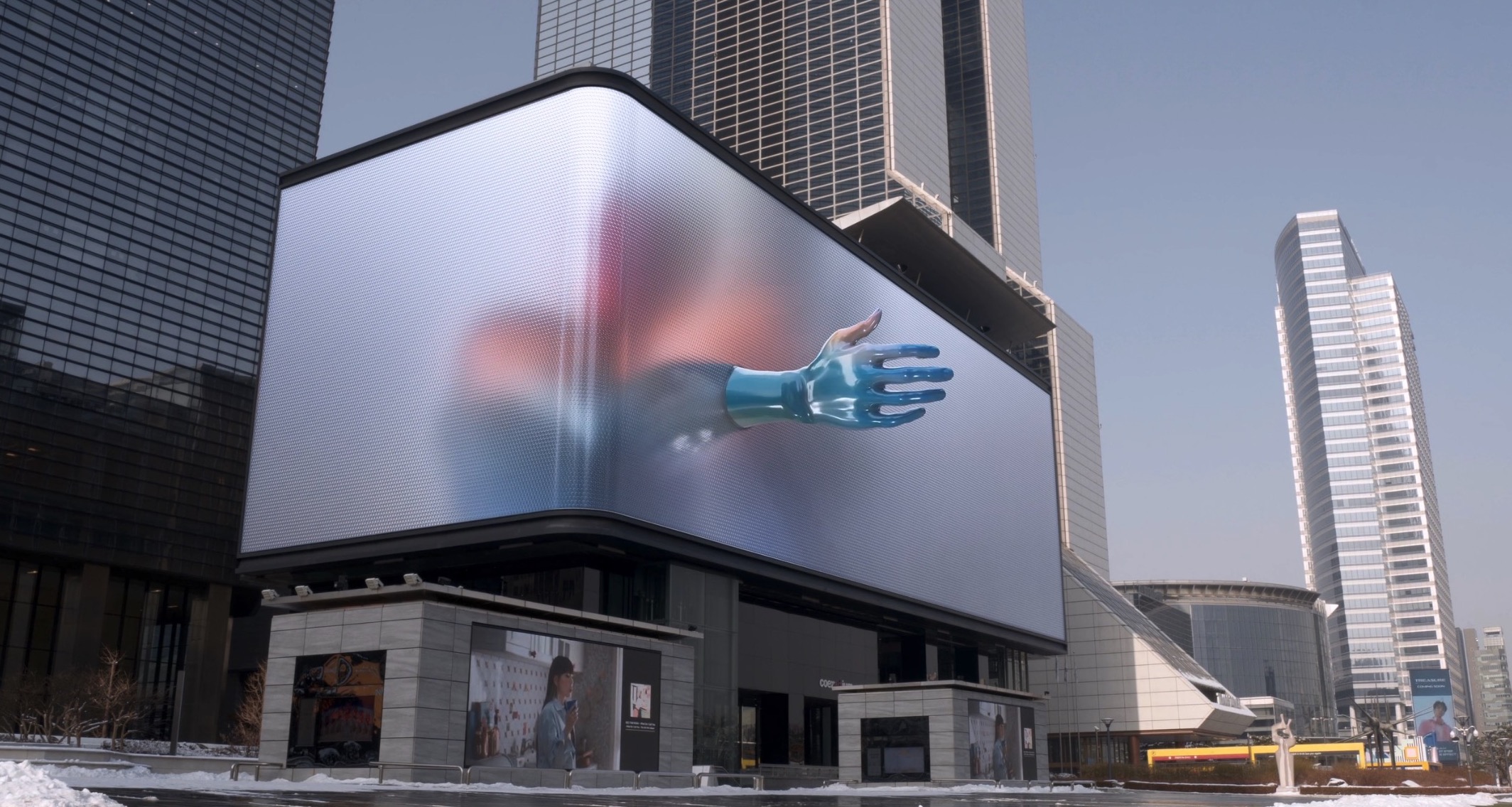 Video: Dancing Bodies Latest Public 3D Art On That Seoul LED Display