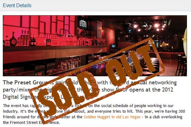 DSE Mixer 2012: And We’re Done