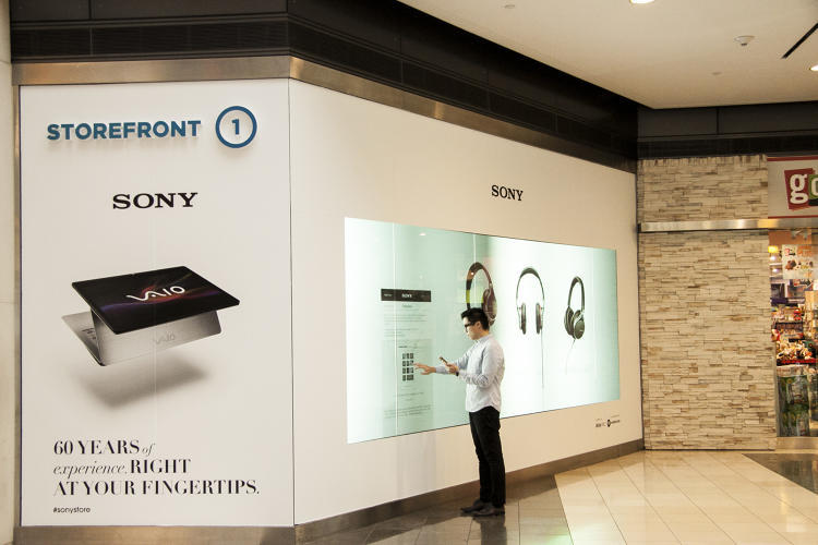 Projects: eBay Brings E-Tailing Into Bricks ‘n Mortar Mall - eBay photo