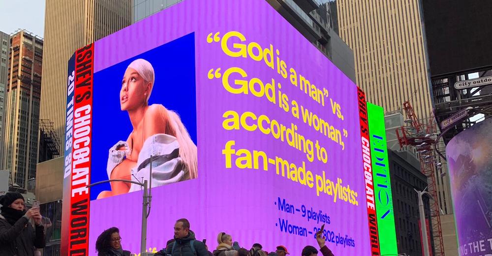 User Data Drives Spotify DOOH Campaign On Listener Interests And Habits