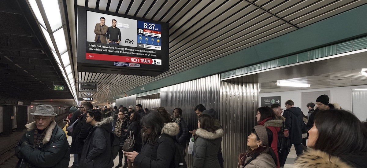 PATTISON Onestop Opts In On Programmatic Media Platform For Canadian DOOH Ads
