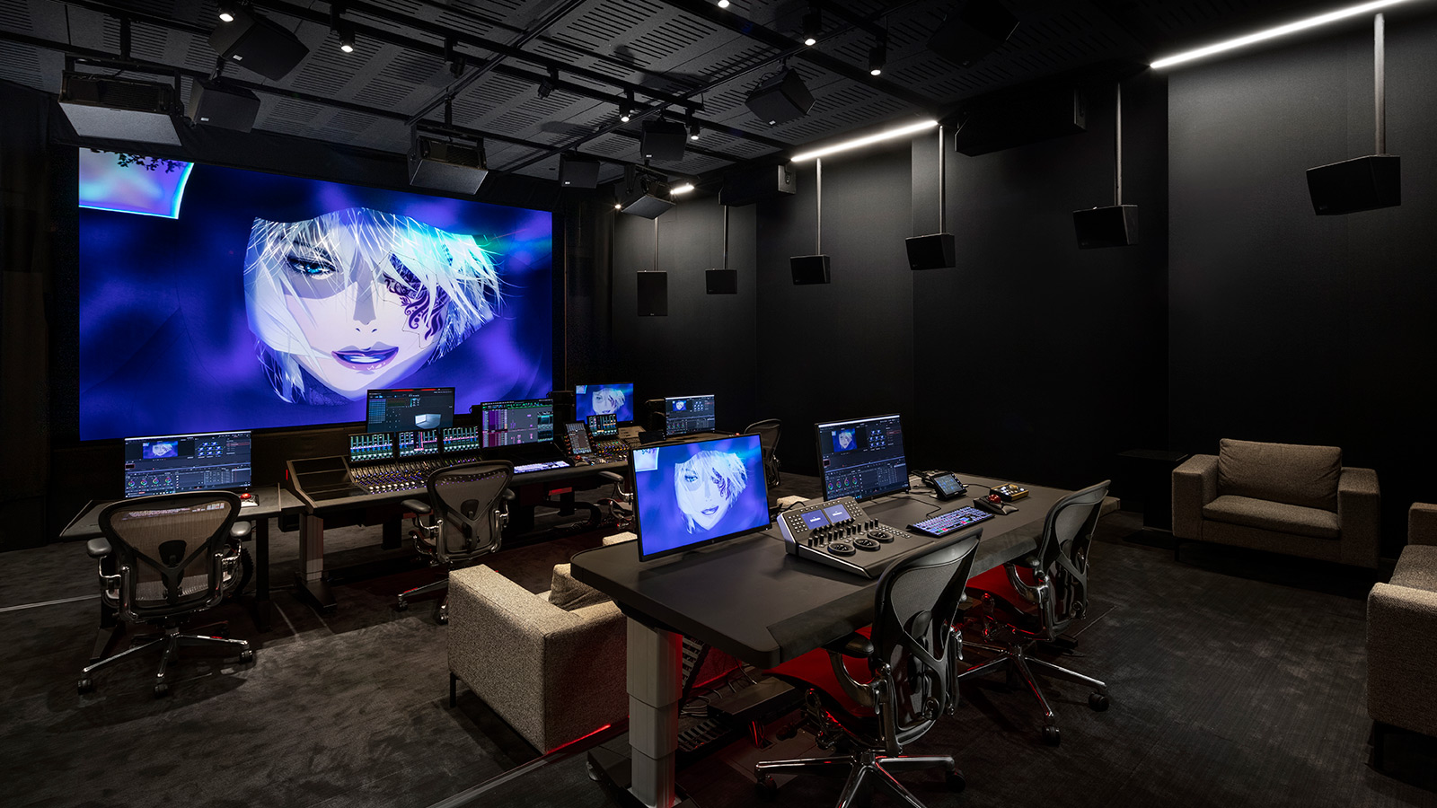 Netflix Adds Crystal LED Video Wall For Special Screening Room At LA HQ - Photo by Adrian Tiemens
