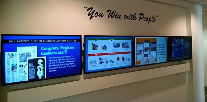 Employee Engagement Issues Solved With Digital Signage